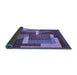 Sideview of Abstract Blue Modern Rug, abs3060blu