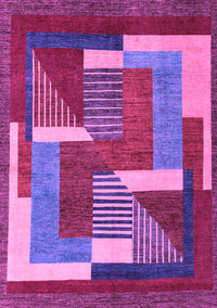 Abstract Purple Modern Rug, abs3060pur