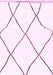 Solid Pink Modern Rug, abs3061pnk