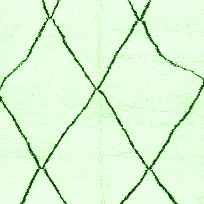 Solid Green Modern Rug, abs3061grn