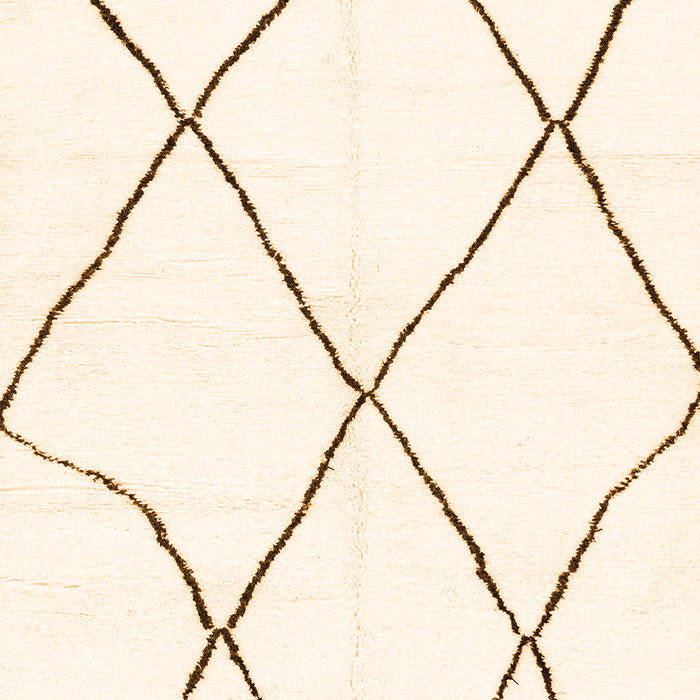 Solid Orange Modern Rug, abs3061org