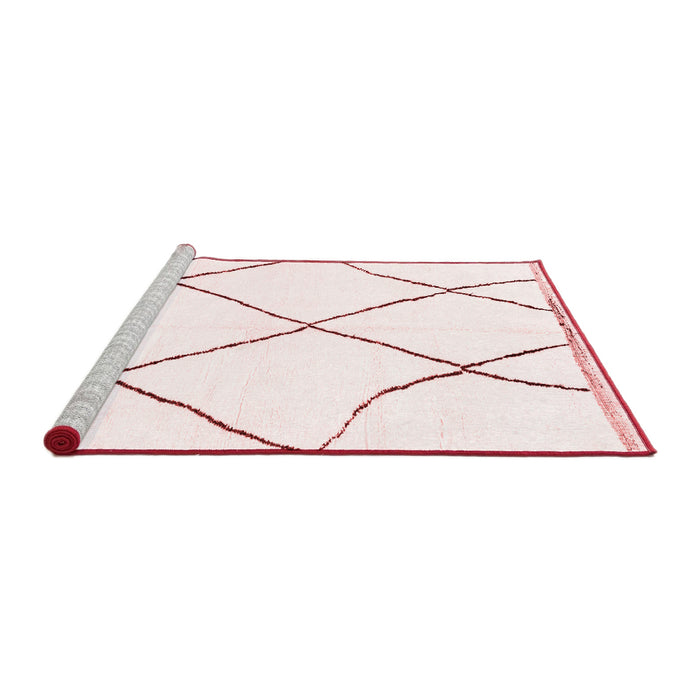 Modern Red Washable Rugs
