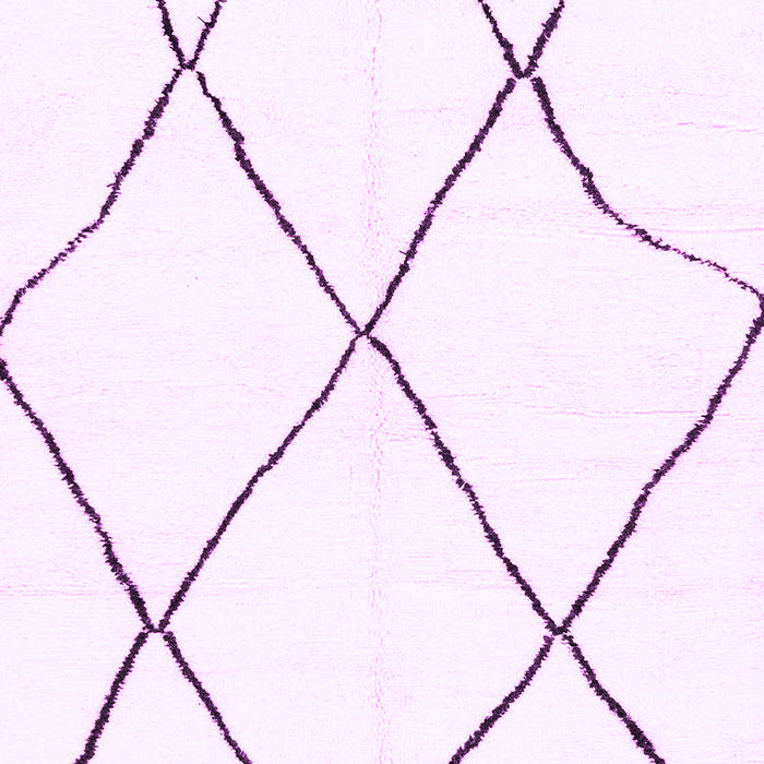 Solid Purple Modern Rug, abs3061pur