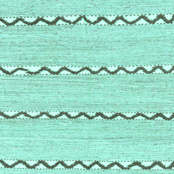 Machine Washable Solid Turquoise Modern Area Rugs, wshabs3062turq