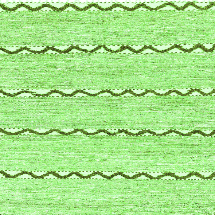 Square Solid Green Modern Rug, abs3062grn