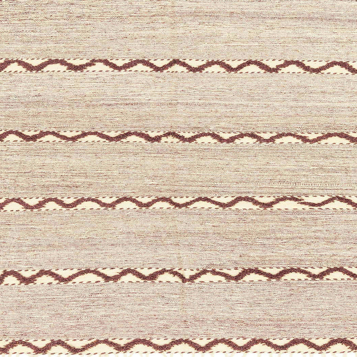 Square Abstract Light Copper Gold Solid Rug, abs3062