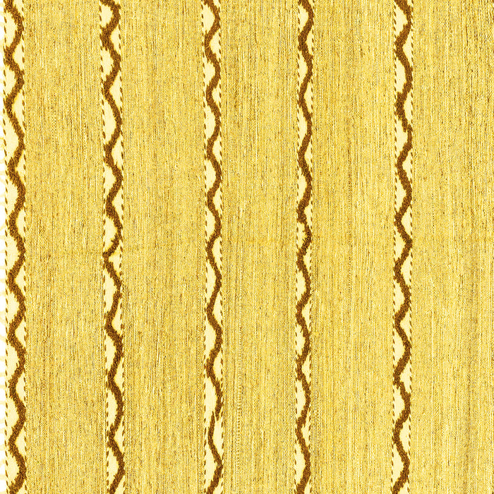 Square Solid Yellow Modern Rug, abs3062yw