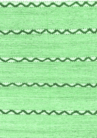 Solid Emerald Green Modern Rug, abs3062emgrn