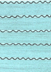 Solid Light Blue Modern Rug, abs3062lblu