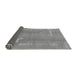 Sideview of Abstract Gray Modern Rug, abs3063gry