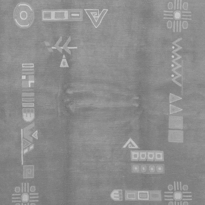 Abstract Gray Modern Rug, abs3063gry