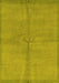 Machine Washable Abstract Yellow Modern Rug, wshabs3064yw