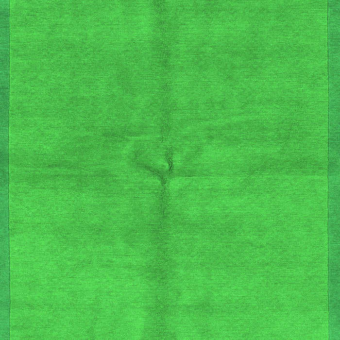 Machine Washable Abstract Green Modern Area Rugs, wshabs3064grn