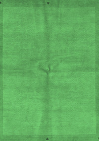 Abstract Emerald Green Modern Rug, abs3064emgrn