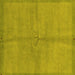 Square Abstract Yellow Modern Rug, abs3064yw