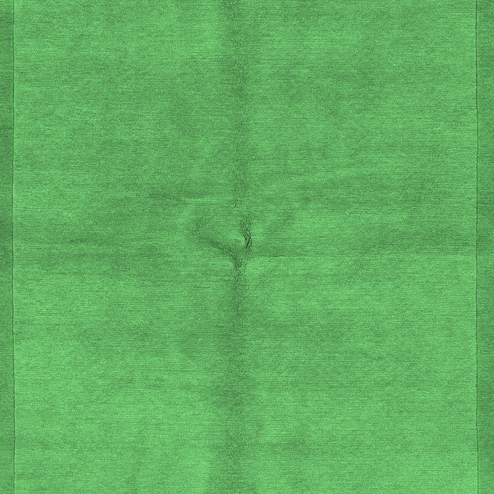 Machine Washable Abstract Emerald Green Modern Area Rugs, wshabs3064emgrn