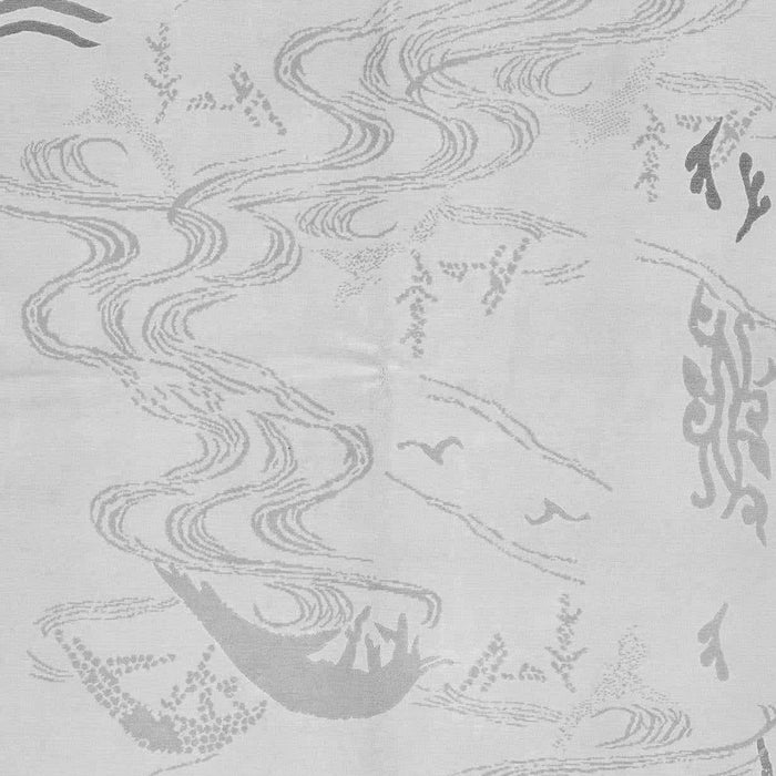 Abstract Gray Modern Rug, abs3065gry