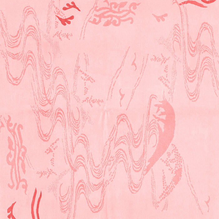 Abstract Red Modern Rug, abs3065red