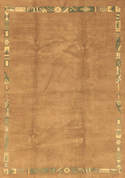 Abstract Brown Modern Rug, abs3066brn