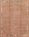 Abstract Orange Modern Rug, abs3066