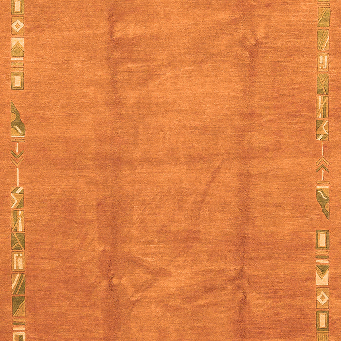 Abstract Orange Modern Rug, abs3066org