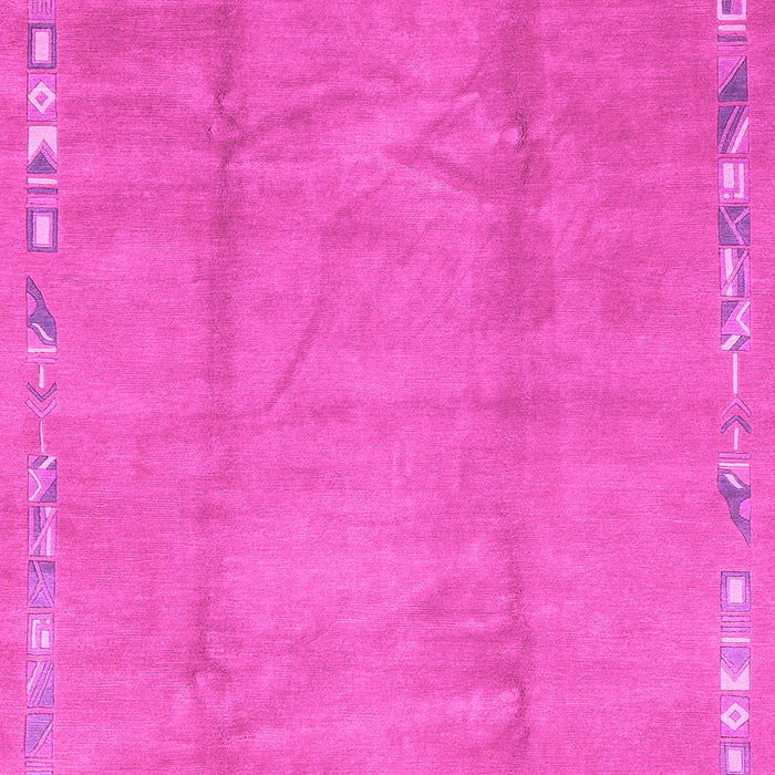 Machine Washable Abstract Pink Modern Rug, wshabs3066pnk