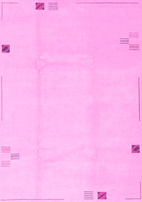 Solid Pink Modern Rug, abs3067pnk