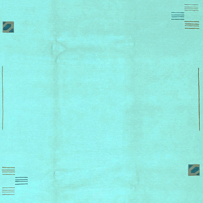 Solid Light Blue Modern Rug, abs3067lblu