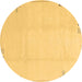 Round Solid Brown Modern Rug, abs3067brn