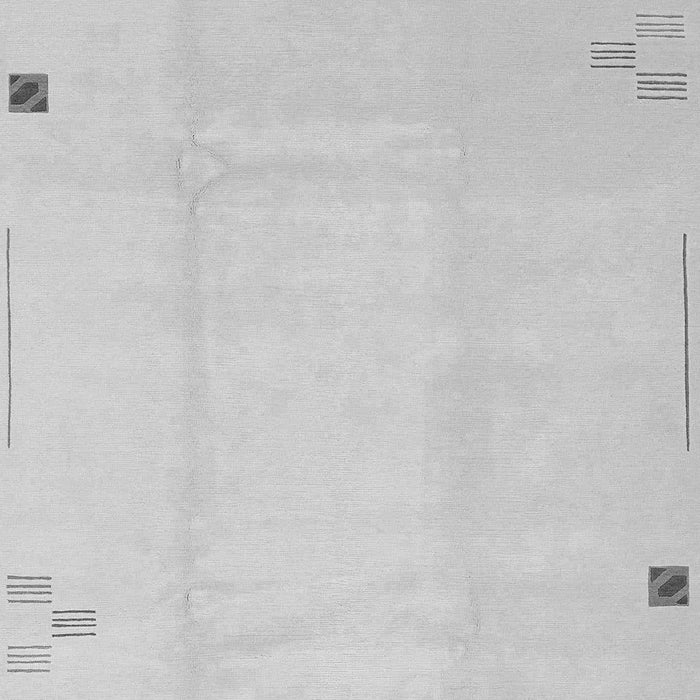 Solid Gray Modern Rug, abs3067gry