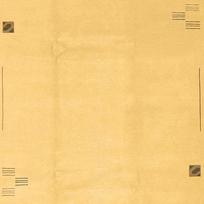 Machine Washable Solid Brown Modern Rug, wshabs3067brn