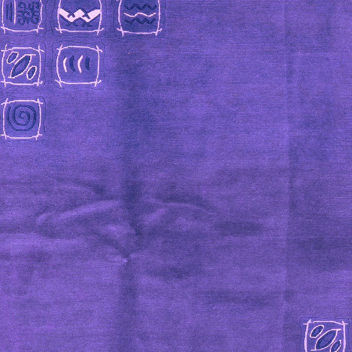 Machine Washable Abstract Purple Modern Area Rugs, wshabs3068pur