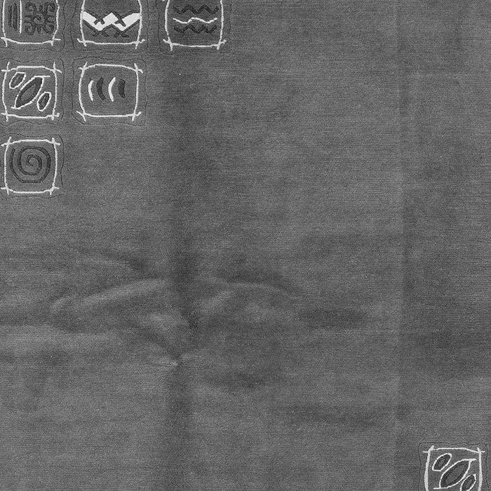 Abstract Gray Modern Rug, abs3068gry