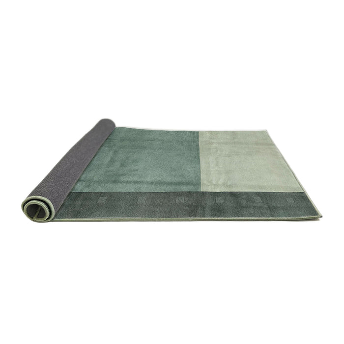 Sideview of Abstract Green Modern Rug, abs3069