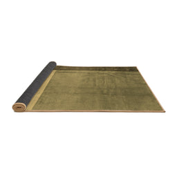 Sideview of Abstract Brown Modern Rug, abs3069brn