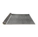 Sideview of Abstract Gray Modern Rug, abs3069gry