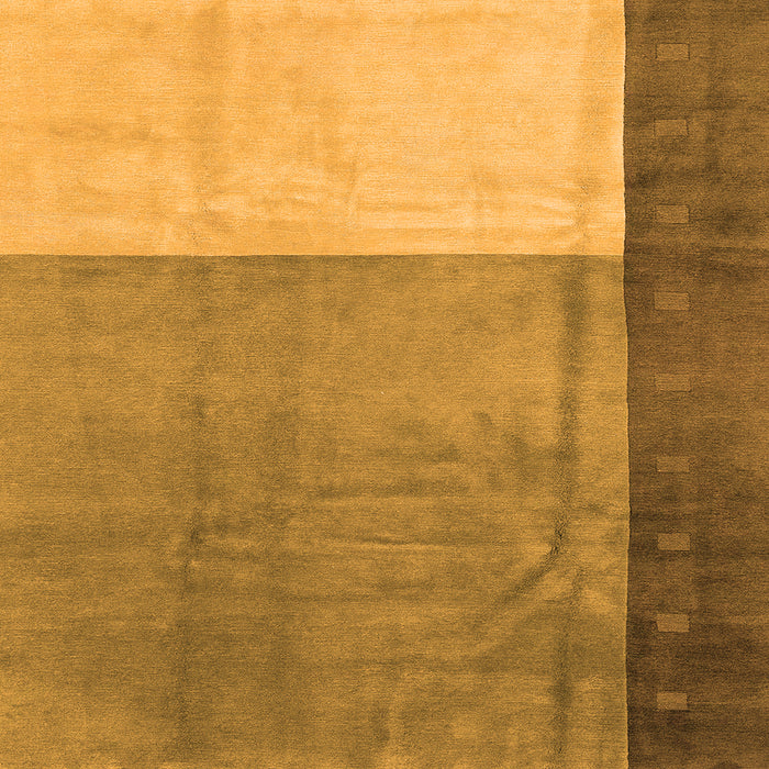 Square Abstract Orange Modern Rug, abs3069org