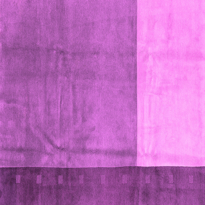 Square Machine Washable Abstract Pink Modern Rug, wshabs3069pnk