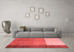 Modern Red Washable Rugs