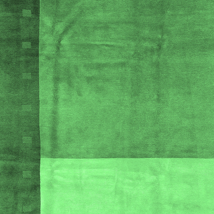 Machine Washable Abstract Emerald Green Modern Area Rugs, wshabs3069emgrn