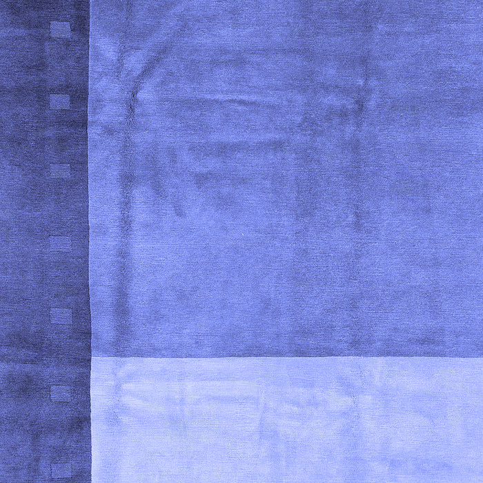 Machine Washable Abstract Blue Modern Rug, wshabs3069blu
