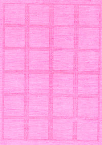 Solid Pink Modern Rug, abs306pnk