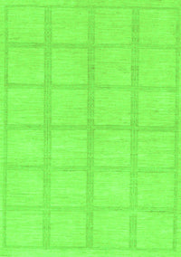 Solid Green Modern Rug, abs306grn