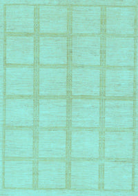 Solid Light Blue Modern Rug, abs306lblu