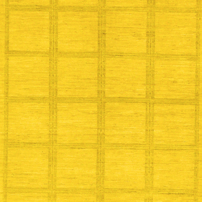 Solid Yellow Modern Rug, abs306yw
