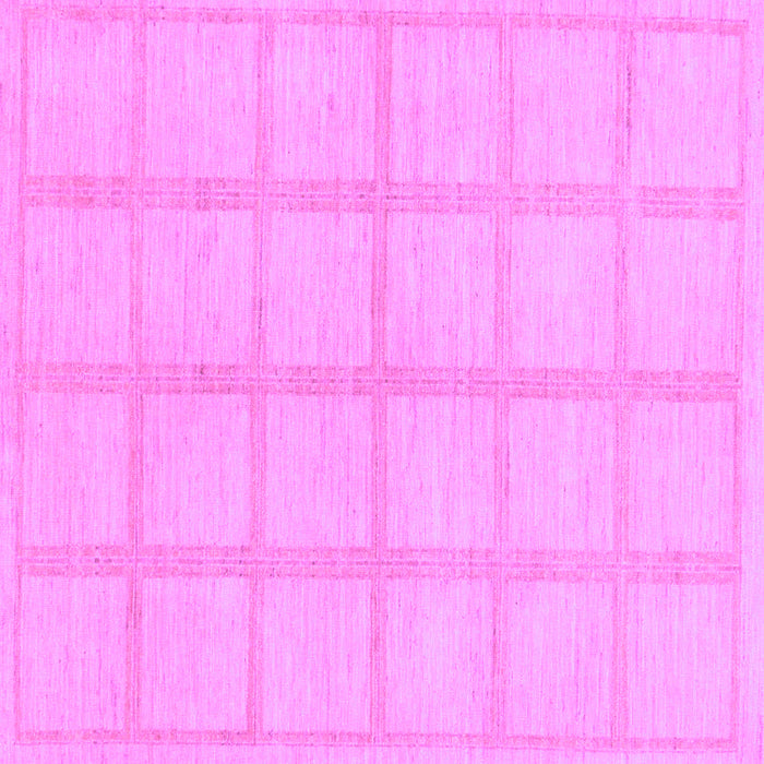 Square Solid Purple Modern Rug, abs306pur