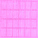 Square Solid Purple Modern Rug, abs306pur