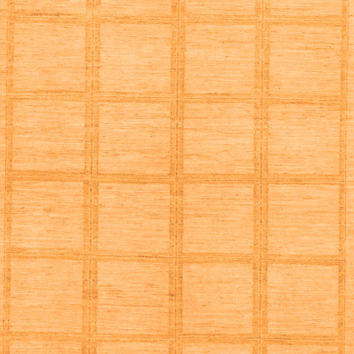 Machine Washable Solid Orange Modern Area Rugs, wshabs306org