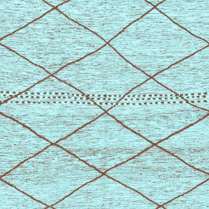 Machine Washable Solid Light Blue Modern Rug, wshabs3070lblu