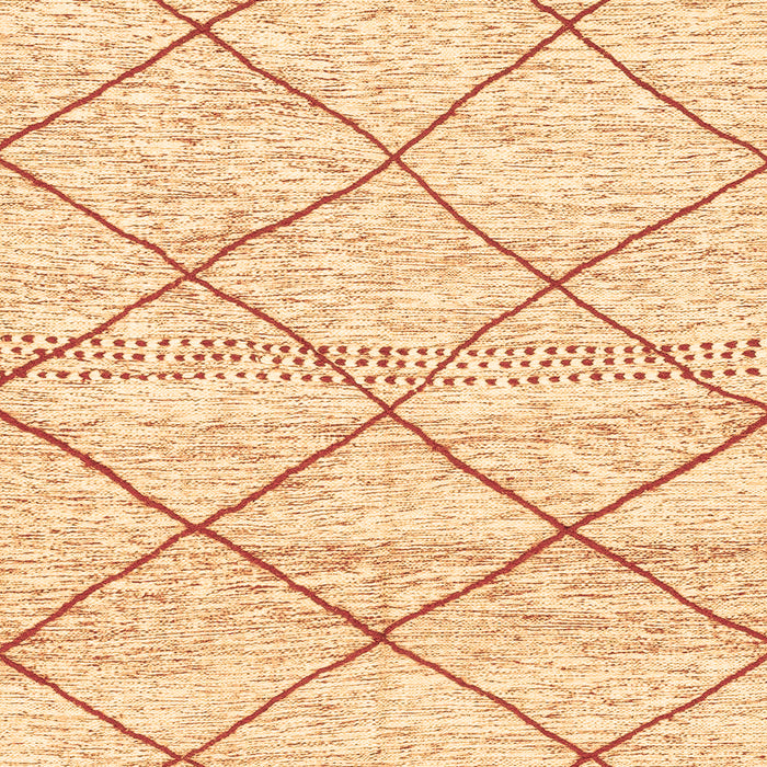 Machine Washable Solid Brown Modern Rug, wshabs3070brn